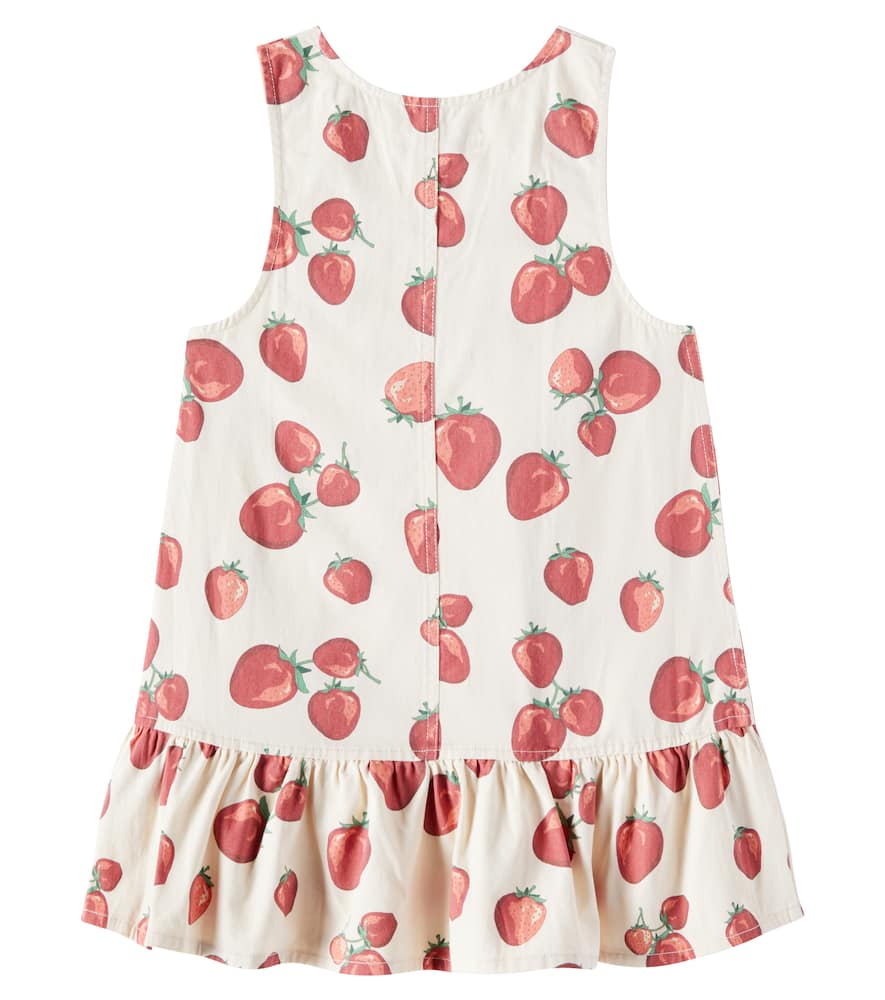 Konges Slojd Fen Printed Cotton Dress In Multicoloured