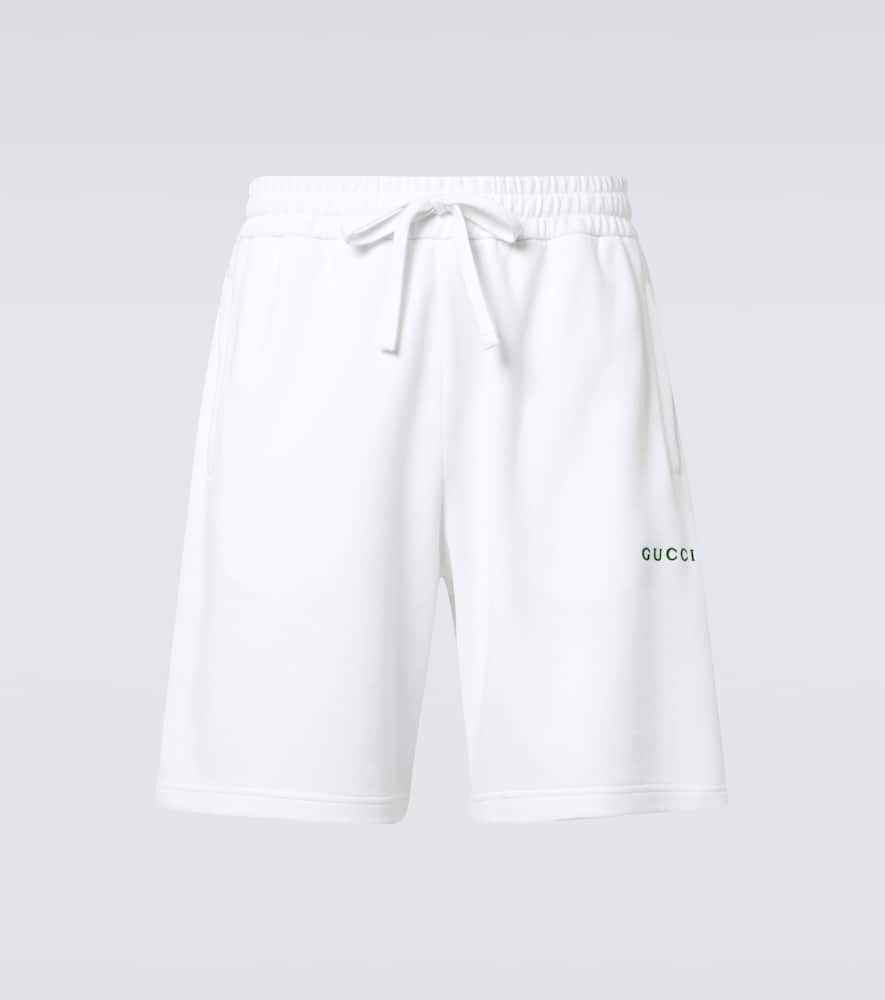 Gucci Webstripe cotton jersey shorts