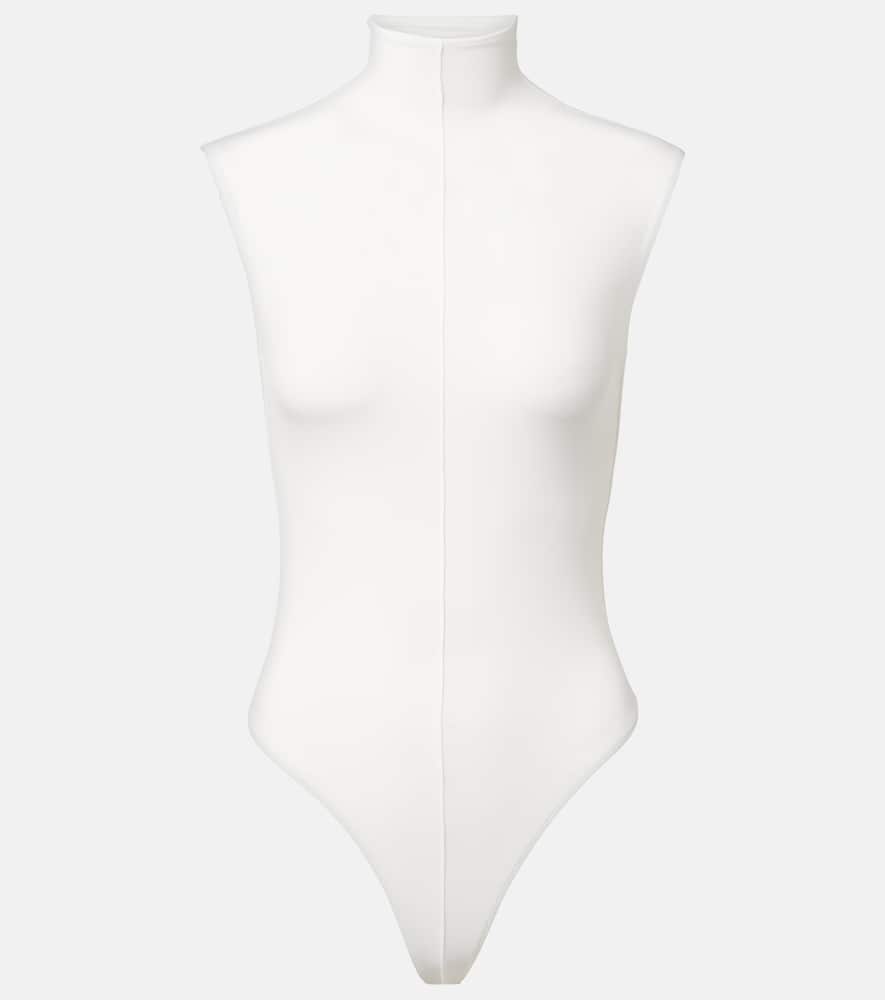 Wardrobe.nyc Wardrobe. Nyc Rhw Jersey Bodysuit In White