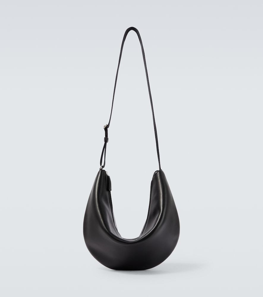 The Row The Row Crescent leather crossbody bag　The Row クレセント レザー クロスボディバッグ