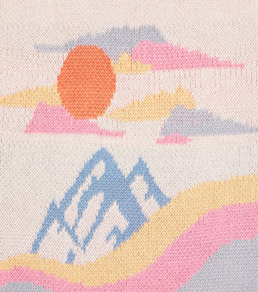 Wheat Pullunder Maria Aus Baumwoll-jacquard In Pink