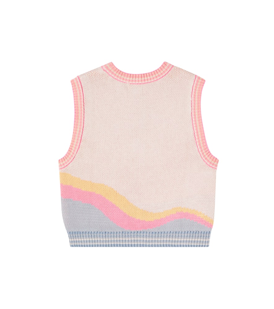Wheat Pullunder Maria Aus Baumwoll-jacquard In Pink