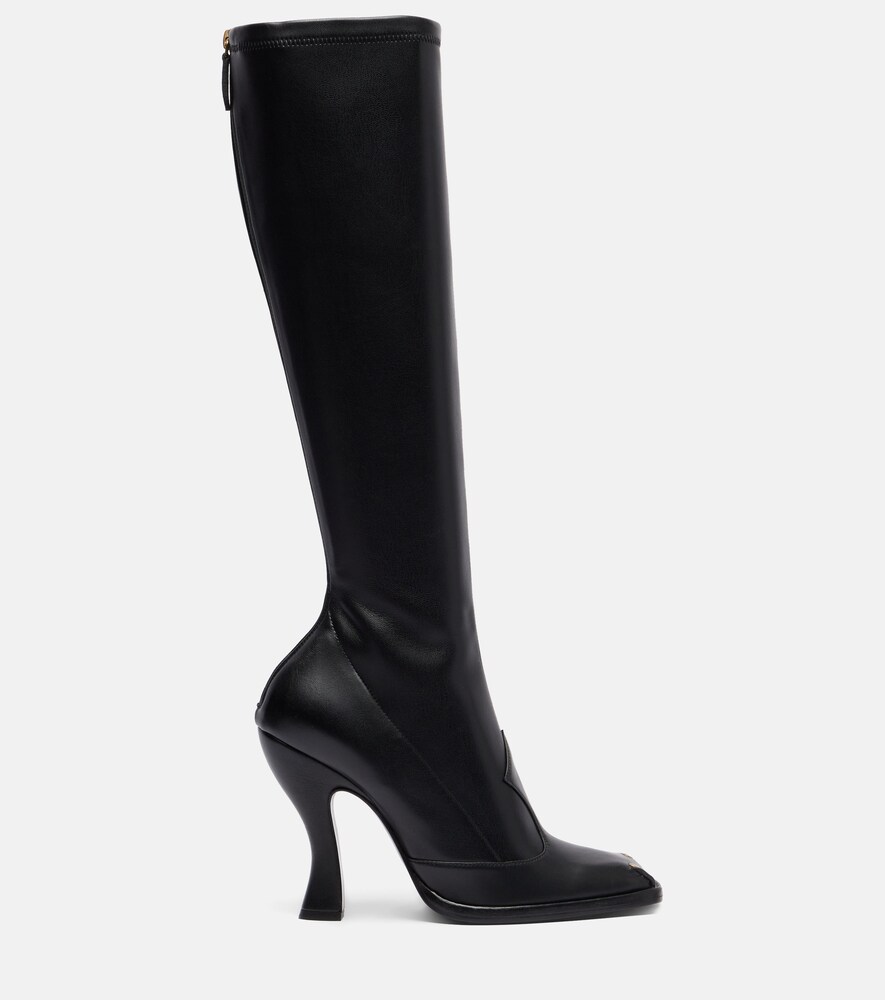  Etro Etro Studded Leather Knee-high Boots 