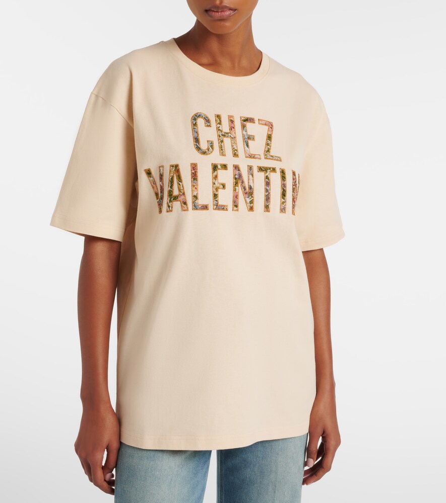 Garavani Chez Valentino Garavani Cotton Jersey T-Shirt