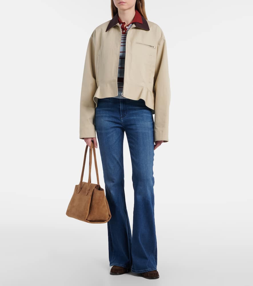 Citizen Of Humanity Lilah Flare High-rise Flared Jeans In Blue