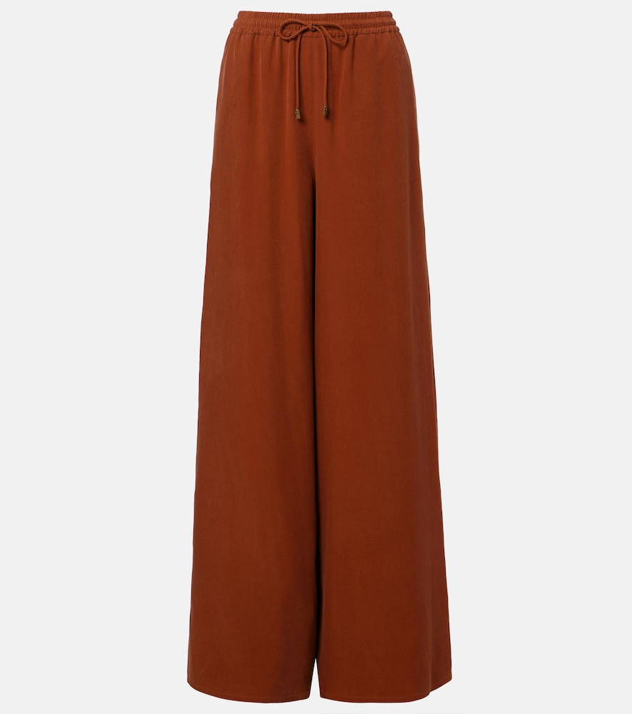 Max Mara Cotton wide-leg pants
