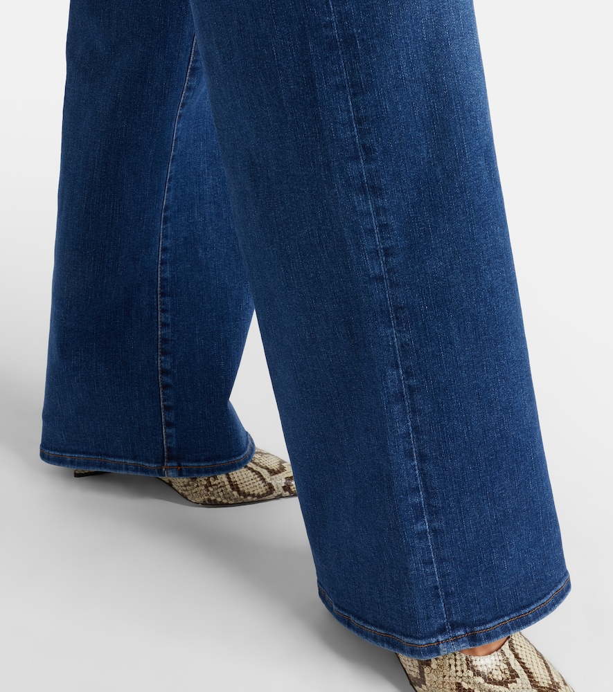  Frame Frame High-rise Wide-leg Jeans Le Slim 