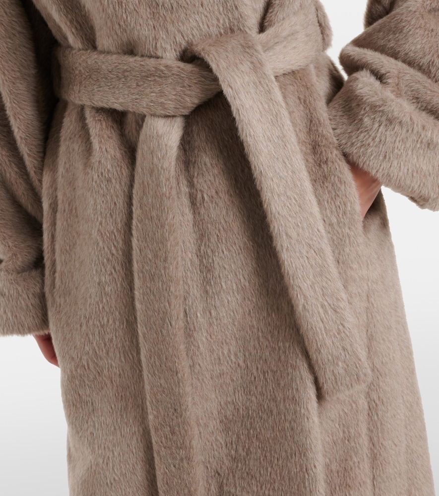 Loro Piana Loro Piana Maria Alpaca And Wool Wrap Coat 