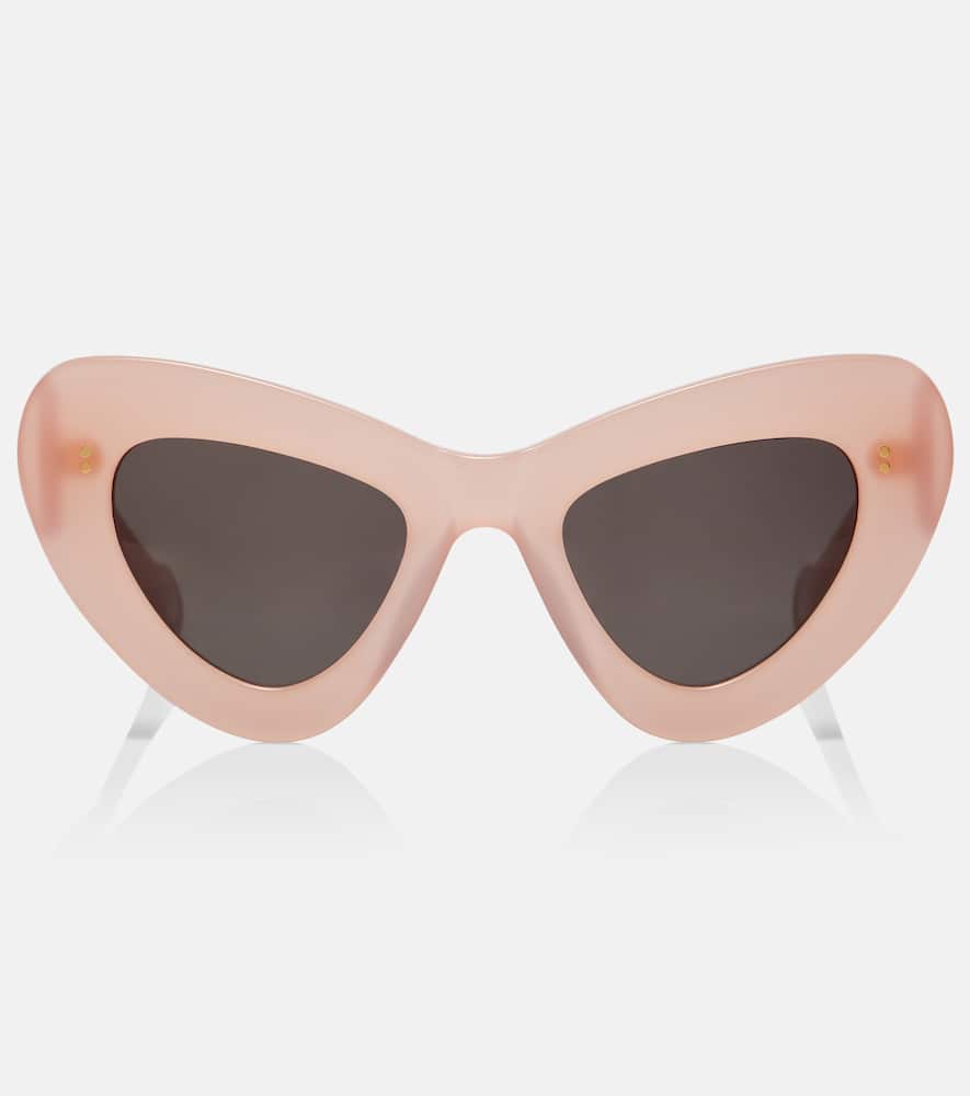 Jw Anderson Butterfly Cat-eye Sunglasses In Pink