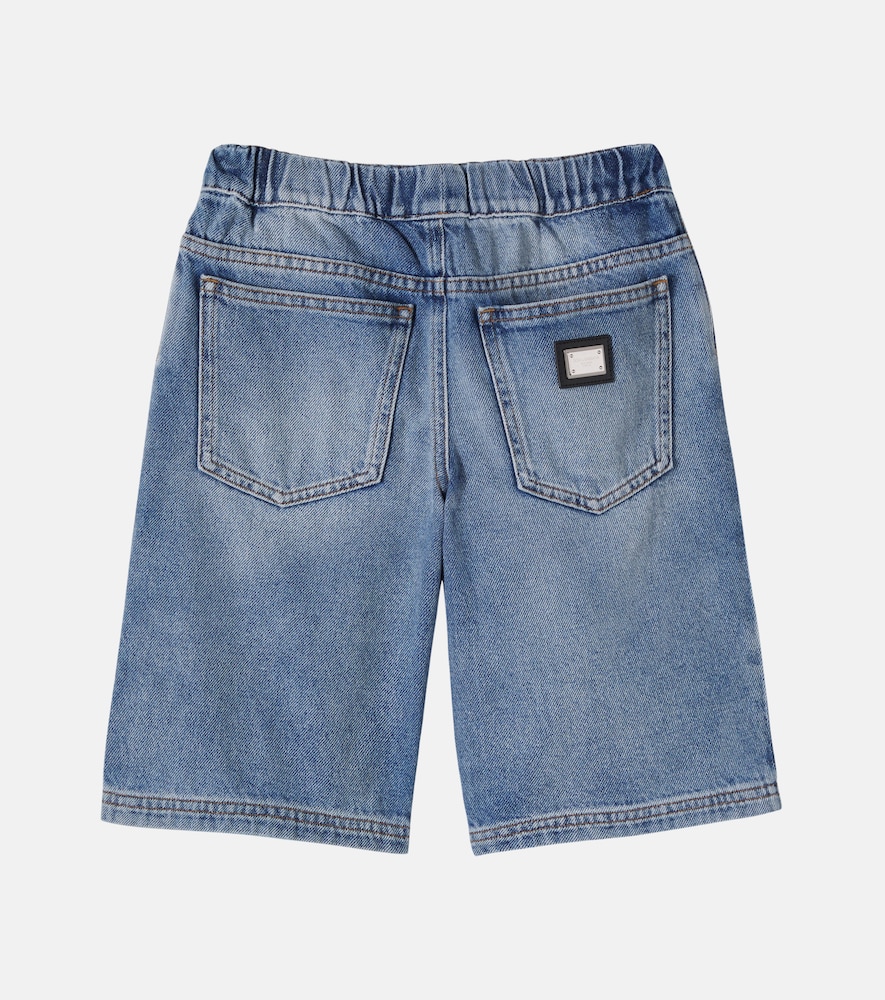  Dolce&gabbana Kids Dolce&gabbana Kids Bermuda-shorts Aus Denim 