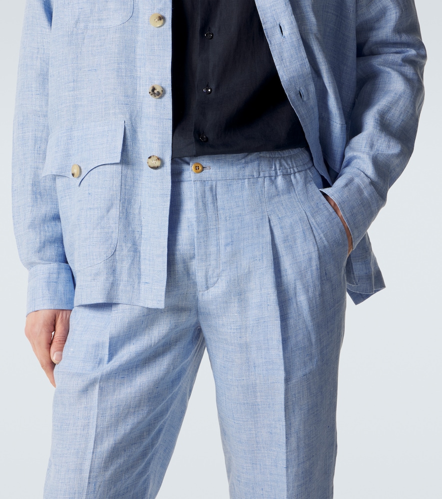  Rubinacci Rubinacci Linen Slim Pants 
