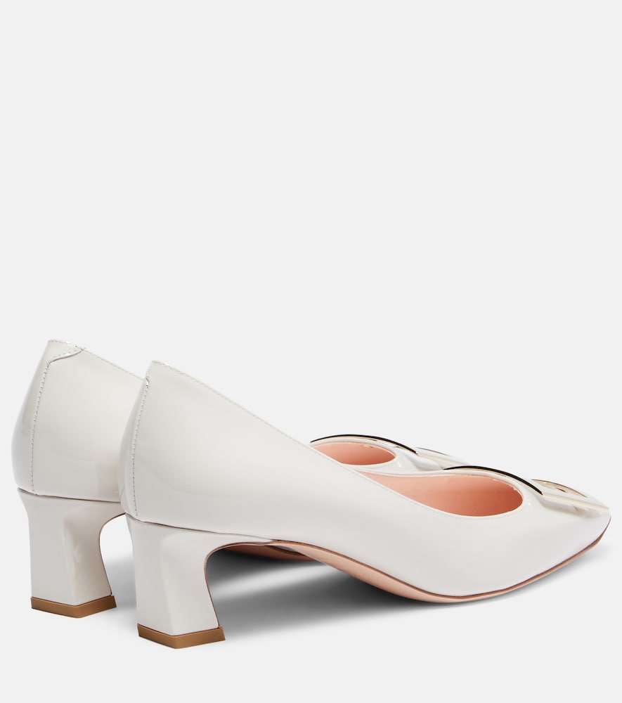  Roger Vivier Roger Vivier Pumps Trompette 45 Aus Lackleder 