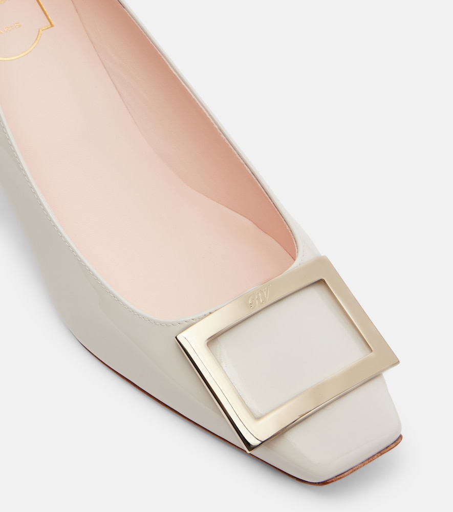  Roger Vivier Roger Vivier Pumps Trompette 45 Aus Lackleder 