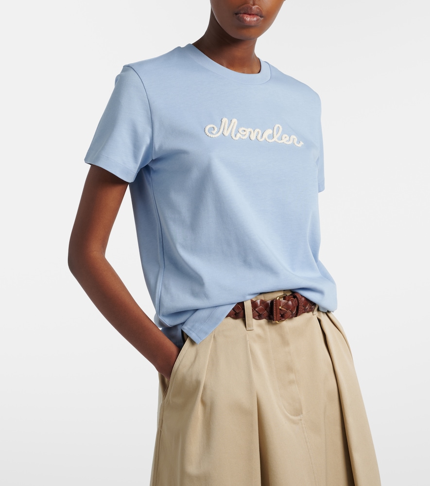 Moncler Logo cotton jersey T-shirt