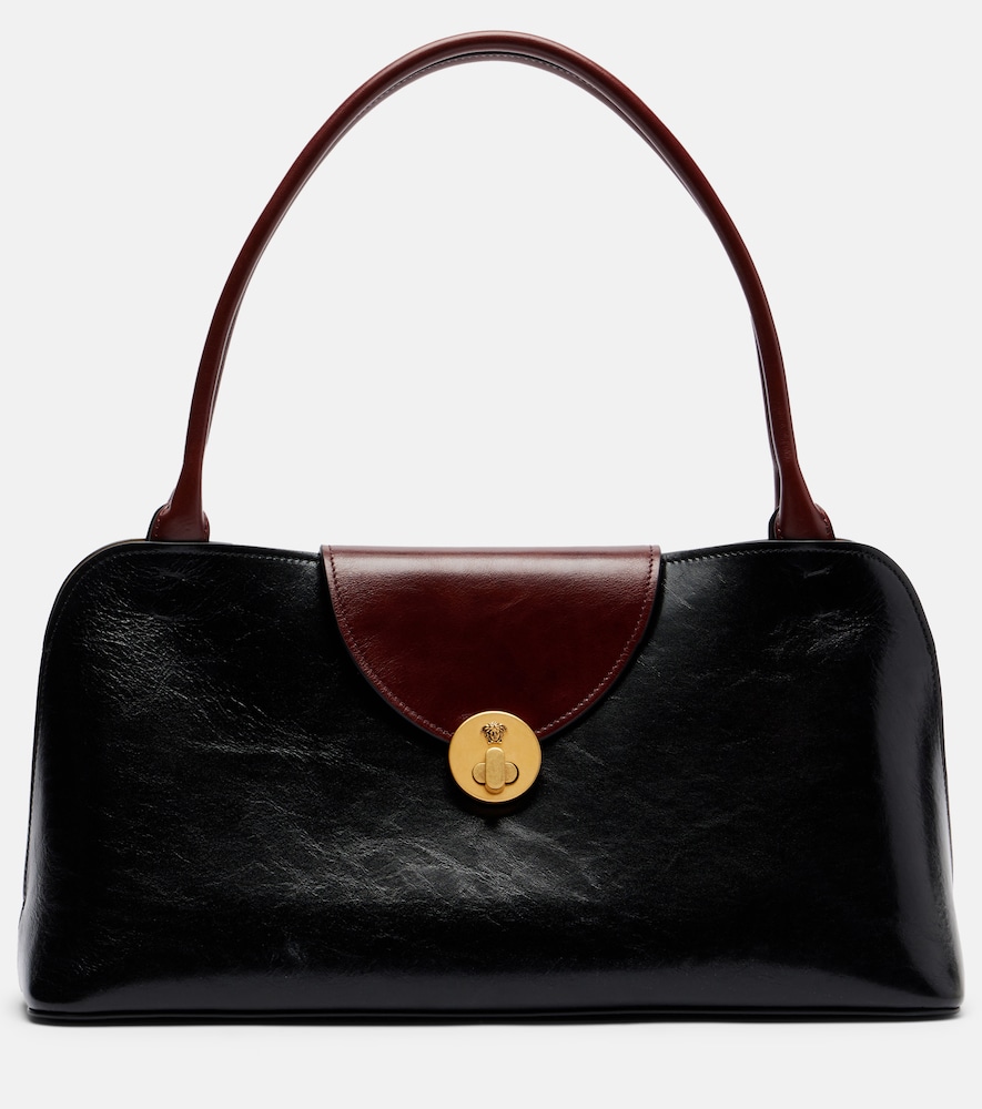 Versace Vivienne Medium leather shoulder bag