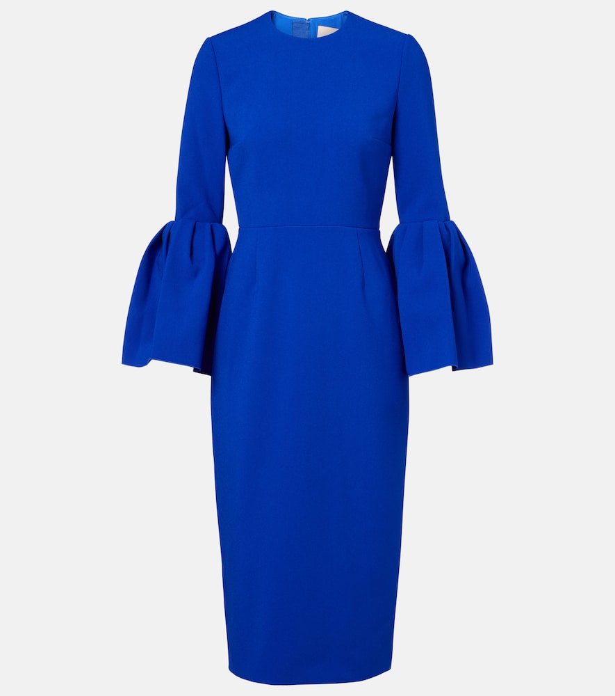 Roksanda Margot crêpe midi dress