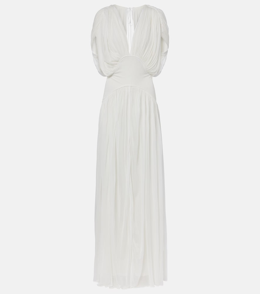 Tove Lyla draped jersey gown
