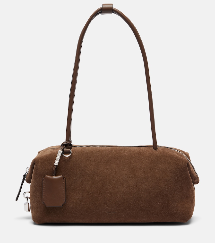 Max Mara Large suede shoulder bag | Thumbnail 7 Max Mara Large suede shoulder bag | Thumbnail 7