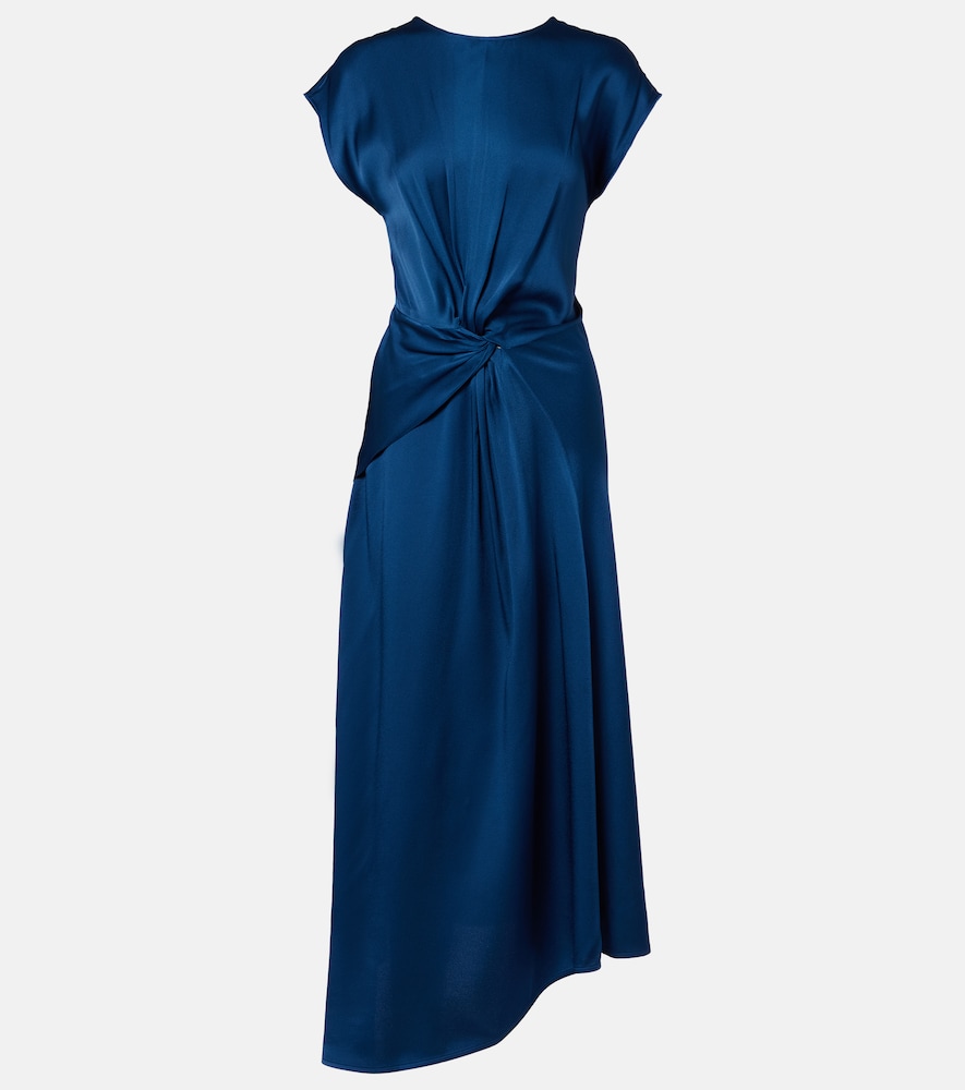 Victoria Beckham Aria gathered midi dress