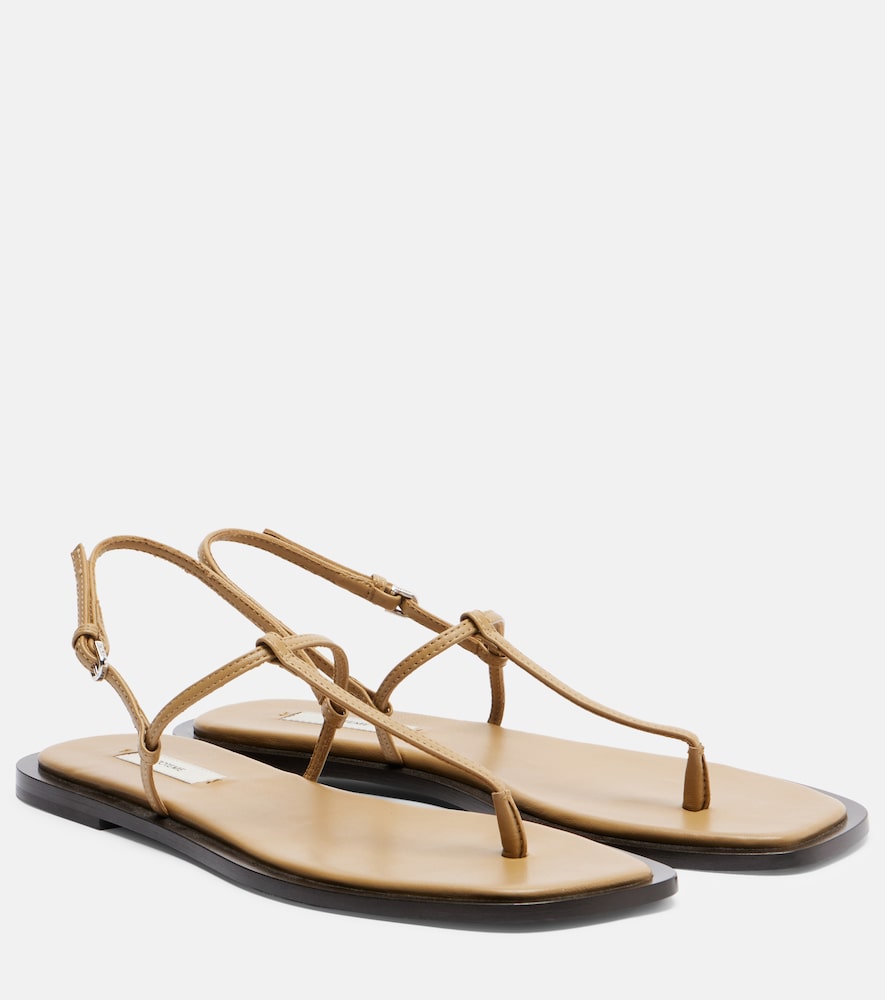 Sandali infradito in pelle