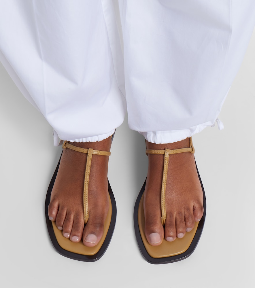 Toteme Leather thong sandals