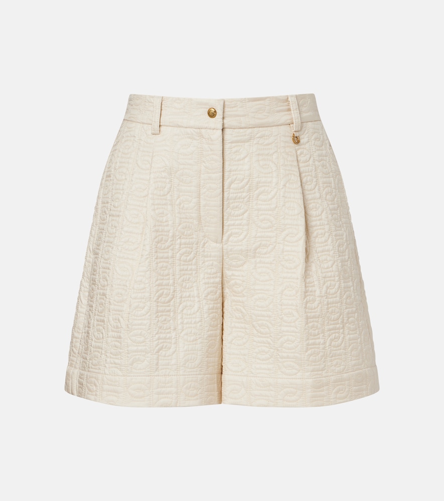 Moncler Women's White Quilted Shorts UK Size 6 - Mytheresa