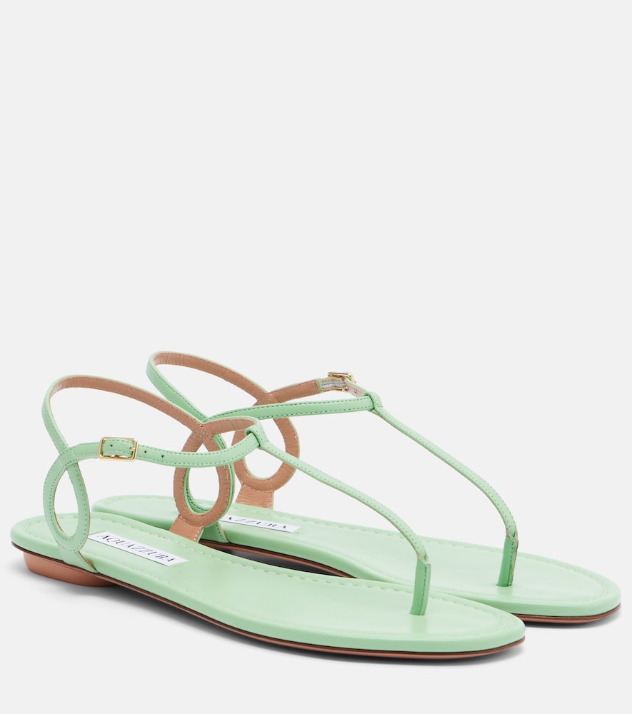 Sandali infradito Almost Bare in pelle