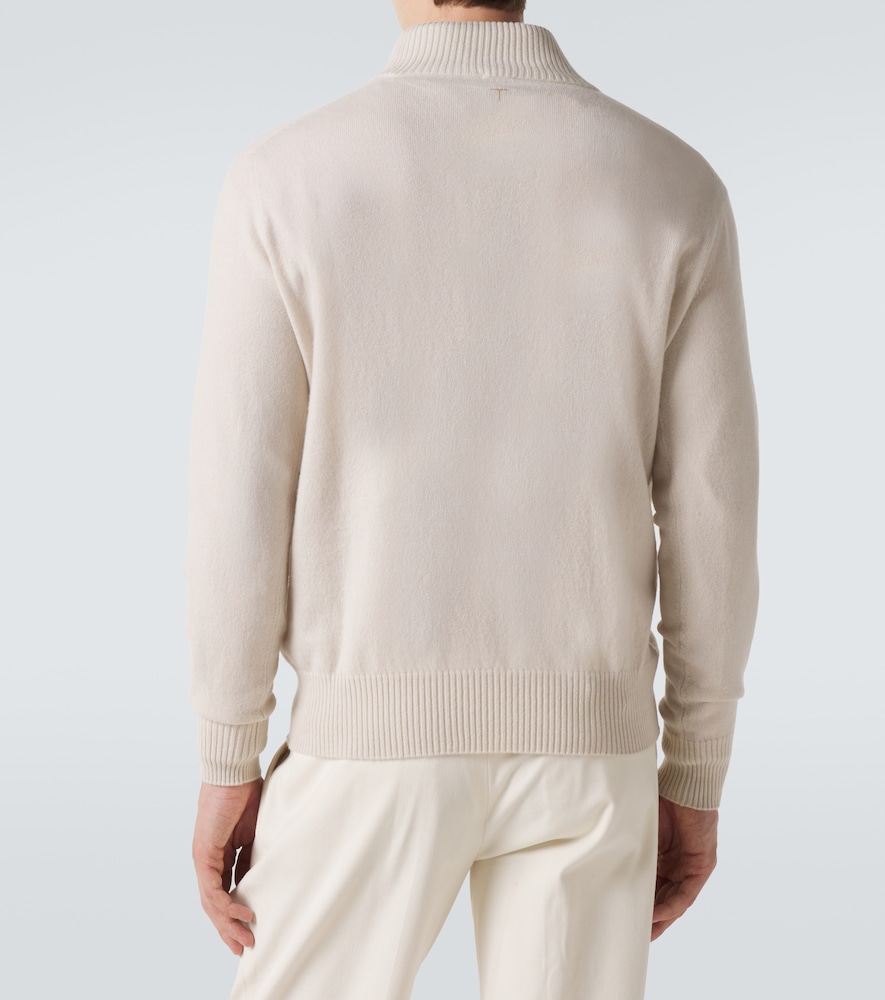 Cashmere Half-Zip Sweater