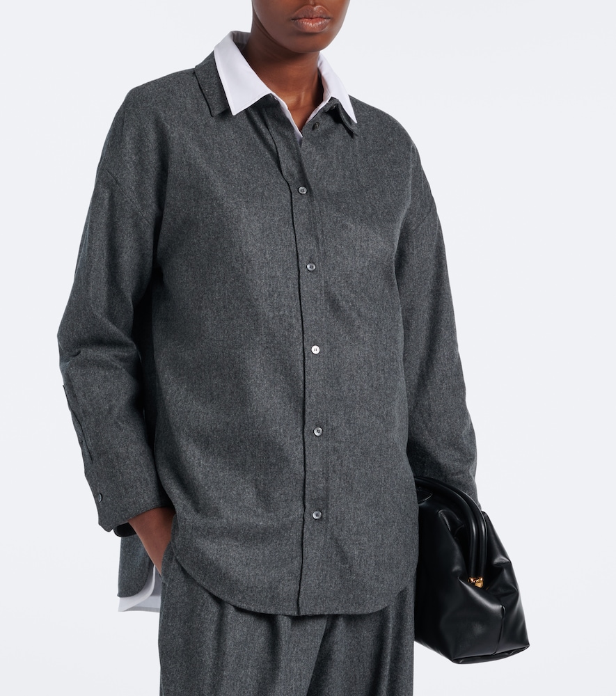 'S Max Mara Wool Flannel Shirt