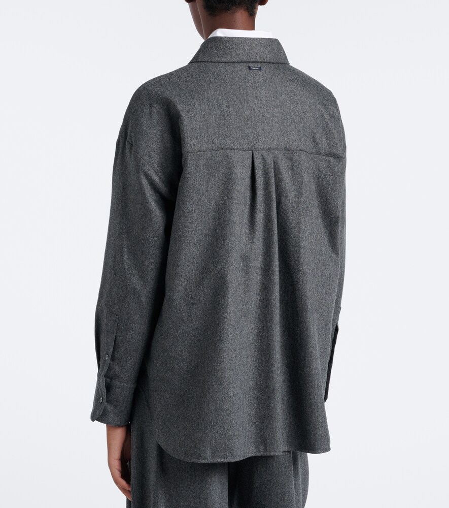 'S Max Mara Wool Flannel Shirt