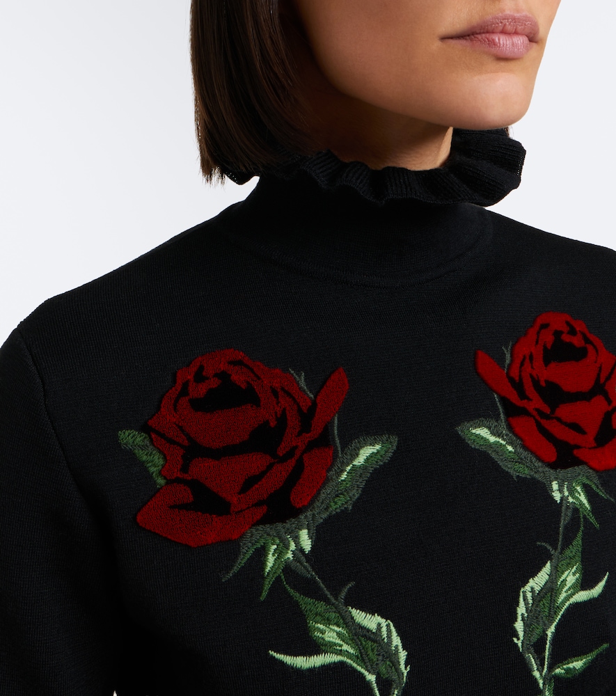 Ruffled Virgin Sweater