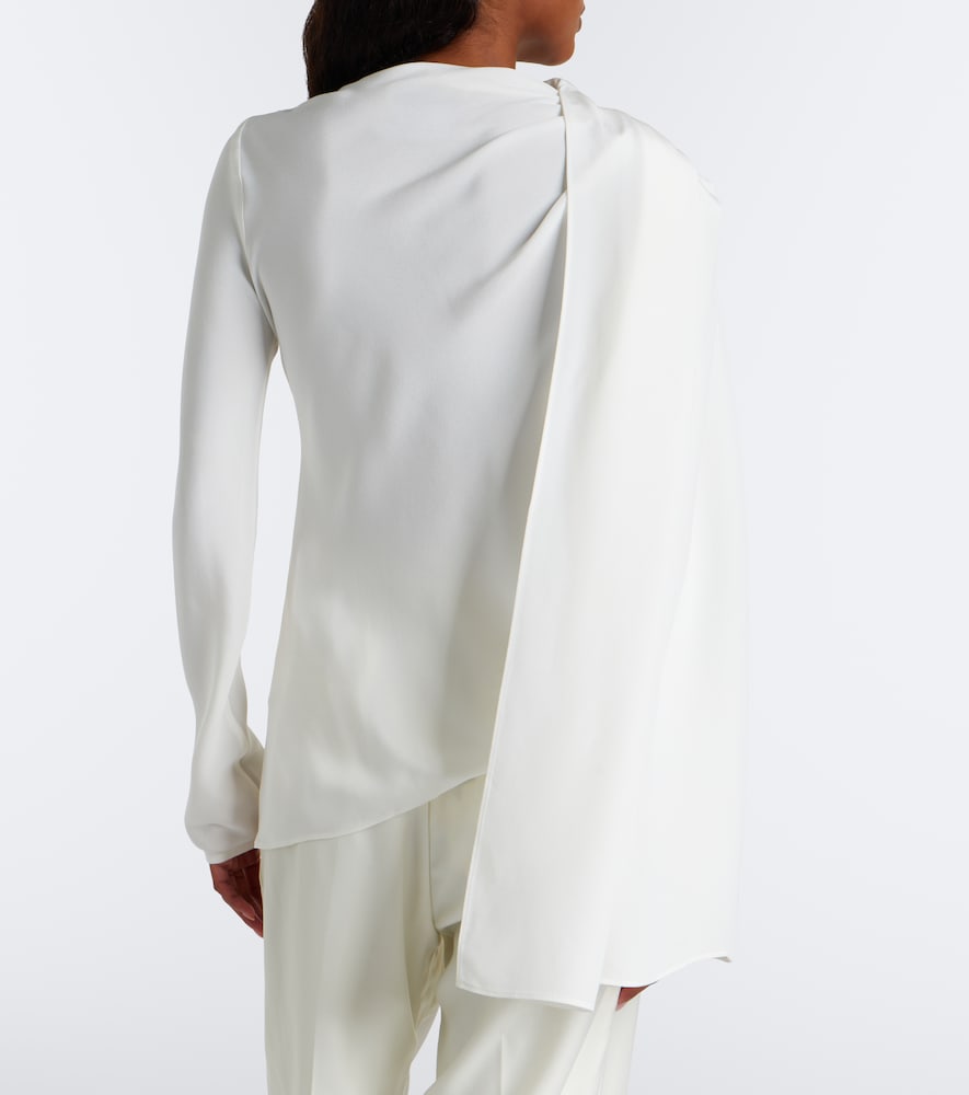Maevi Draped Caped Top