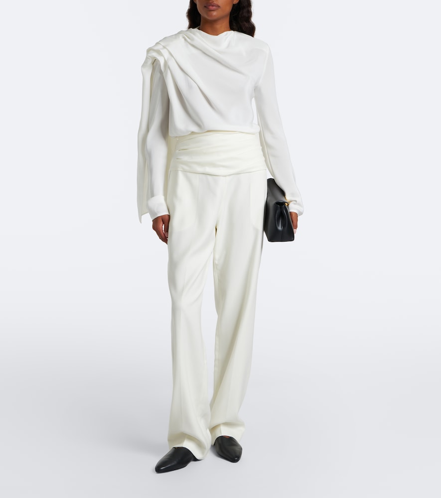 Maevi Draped Caped Top