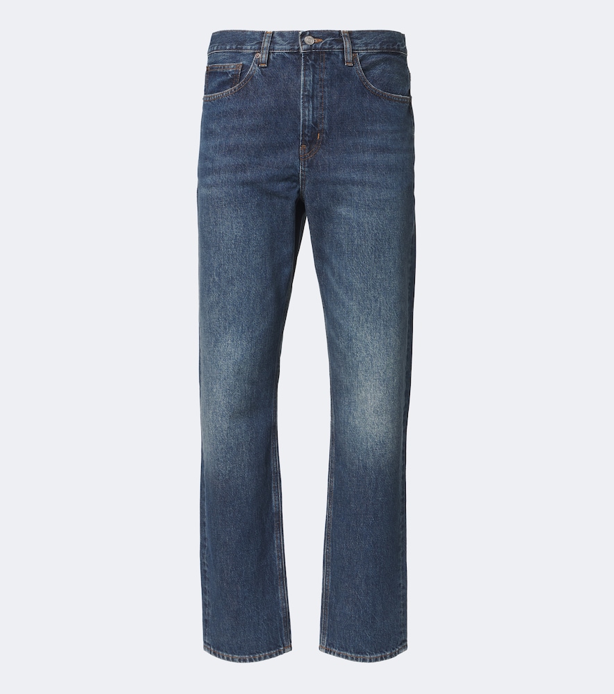 Classic Faded Straight Jeans
