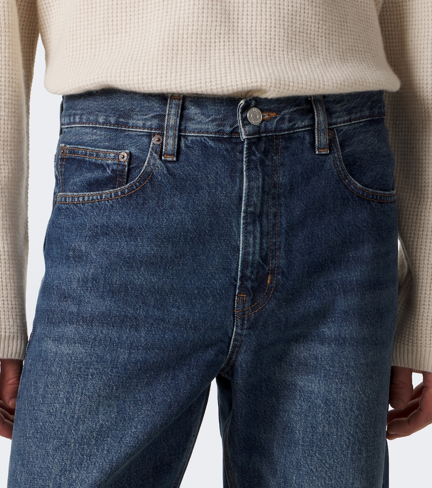 Classic Faded Straight Jeans