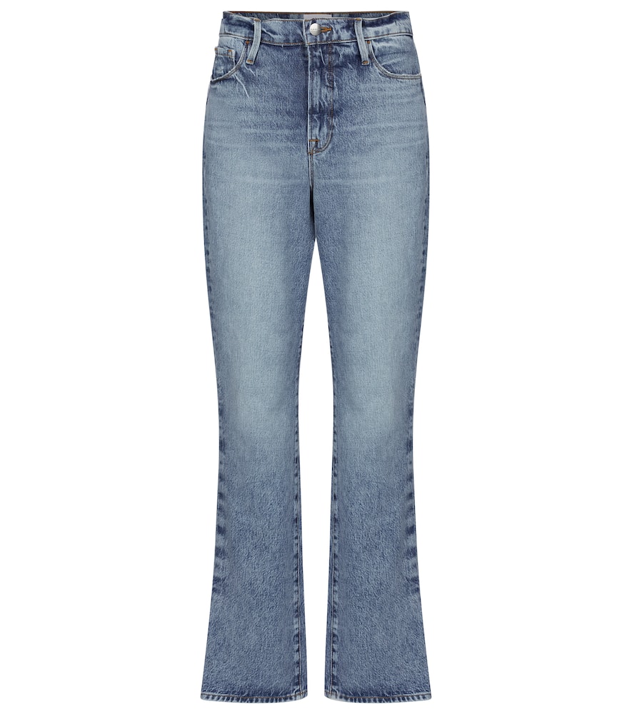 Frame Le Drew high-rise straight jeans