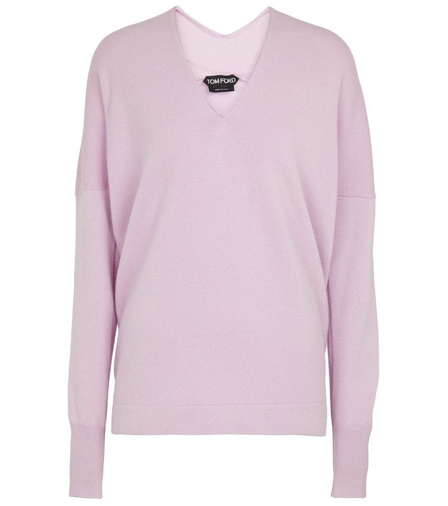 Tom Ford Cashmere and cotton V-neck sweater