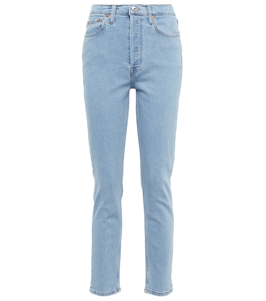 Re/Done 90s high-rise cropped skinny jeans