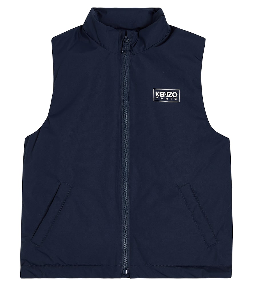 Kenzo Kids Logo down vest