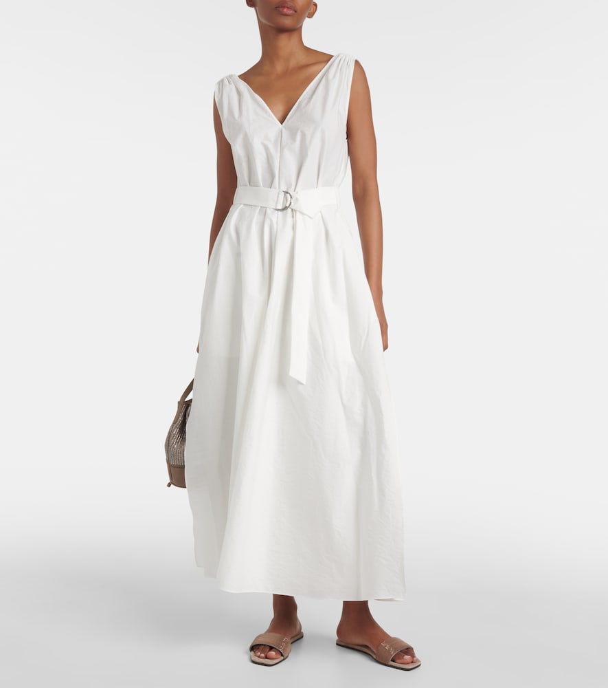 Brunello Cucinelli Pleated maxi dress