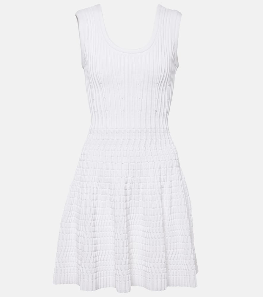 Alaïa Pointelle minidress