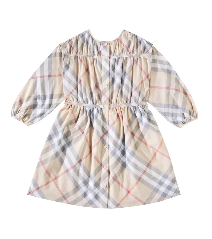  Burberry Kids Burberry Kids Kleid Burberry Check Aus Baumwolle 