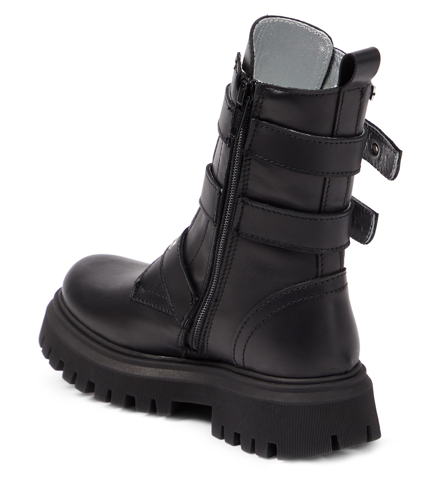  Monnalisa Monnalisa Bikerstiefel Aus Leder 