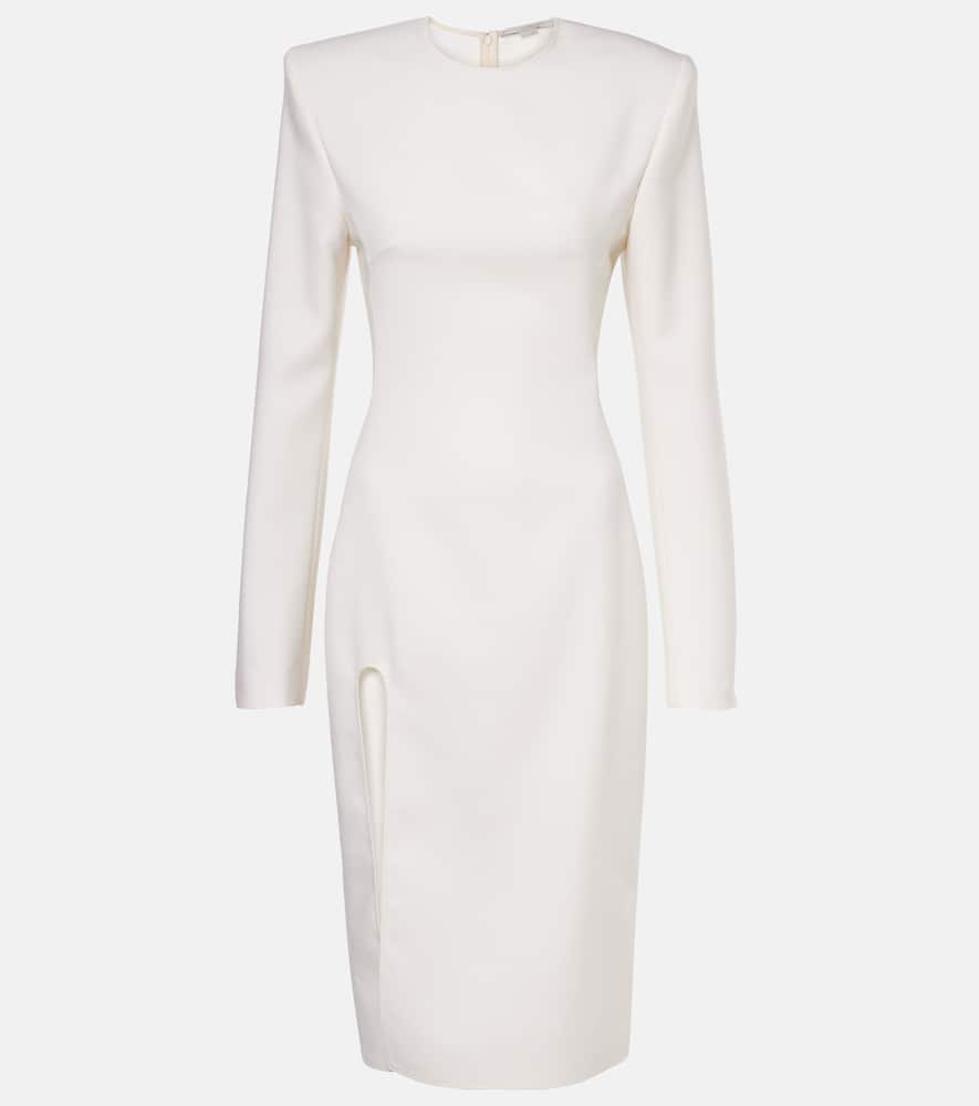 Wool midi dress