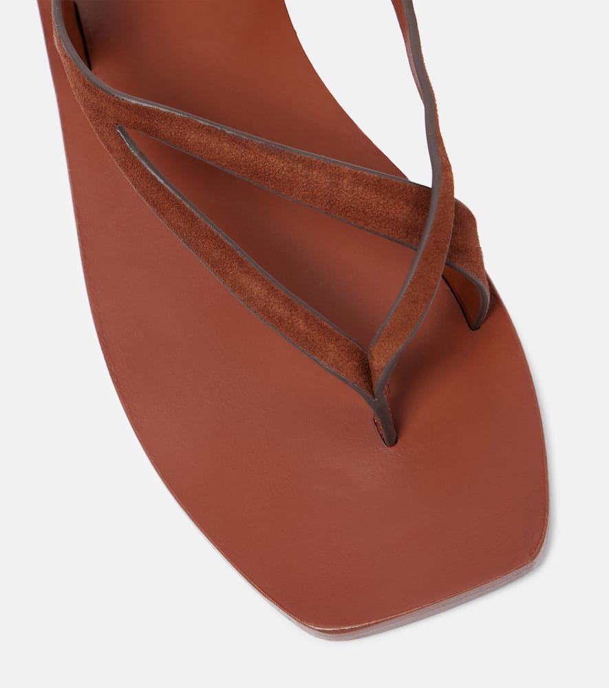 A.EMERY A. EMERY RITA SUEDE THONG SANDALS
