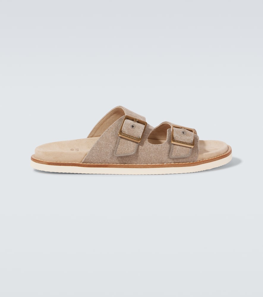 Canvas sandals