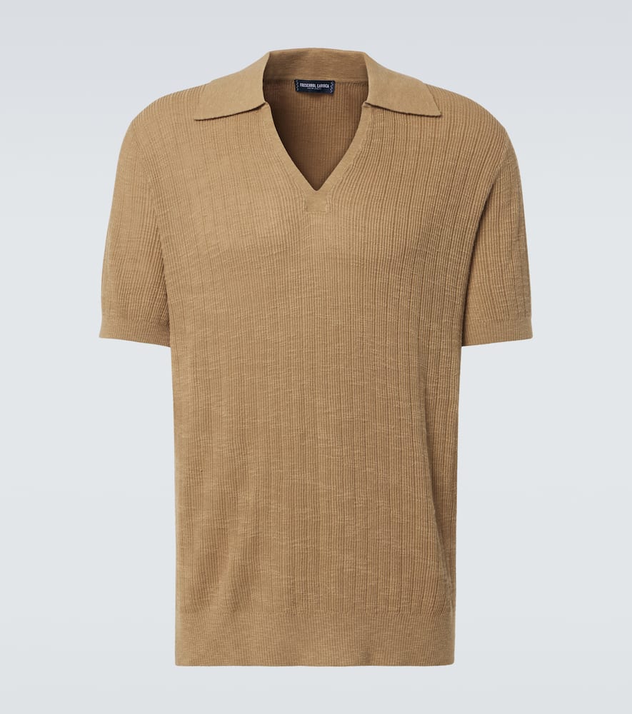 Joaquim cotton-blend polo sweater