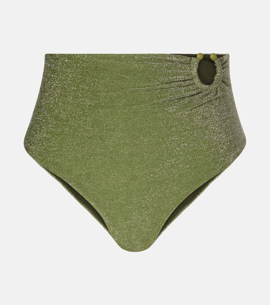 Taita gathered bikini bottoms
