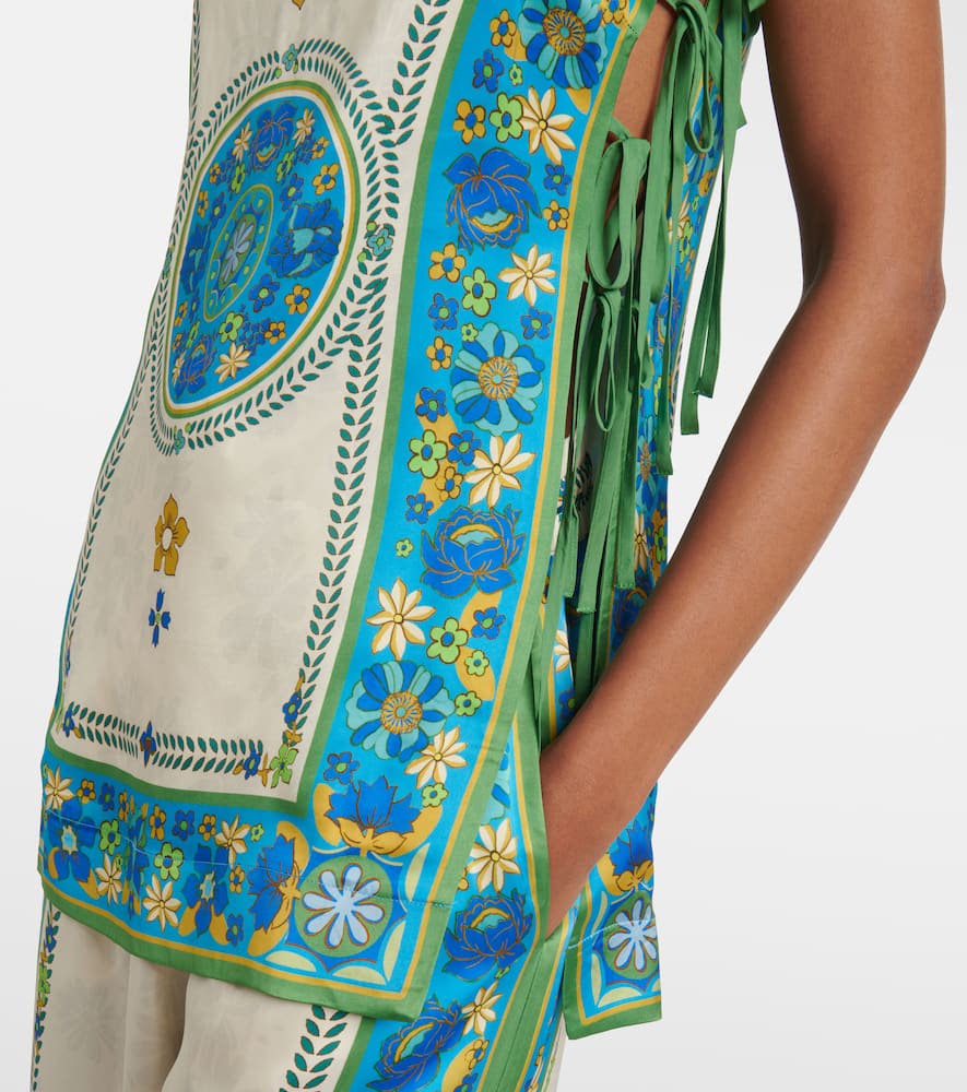 Alemais Vivianna Printed Camisole In Multicoloured