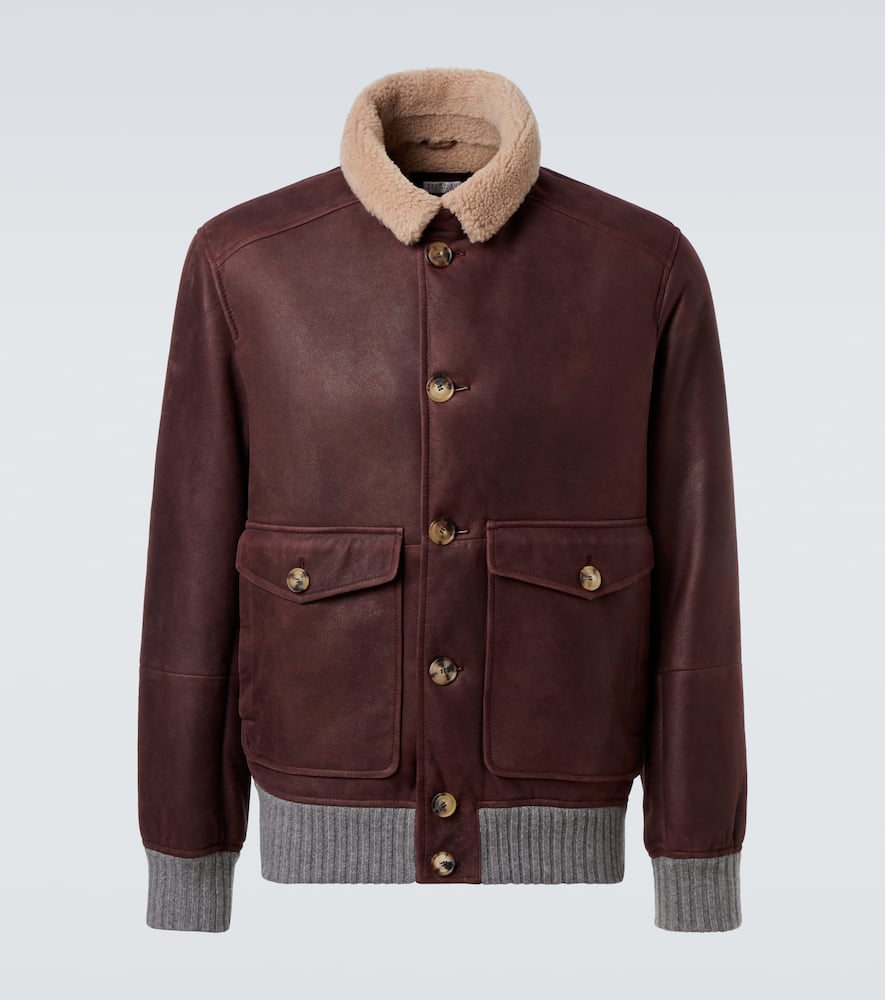 Leather jacket